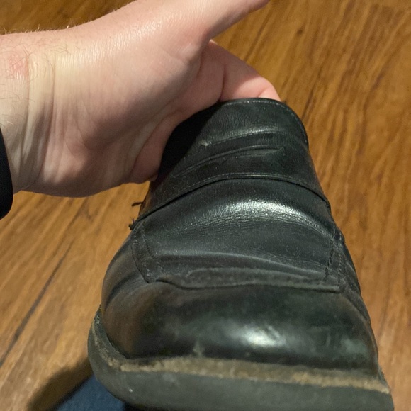 Vintage Allen Edmonds Georgetown Black Penny Dress Loafers Size 10.5 - Picture 3 of 6